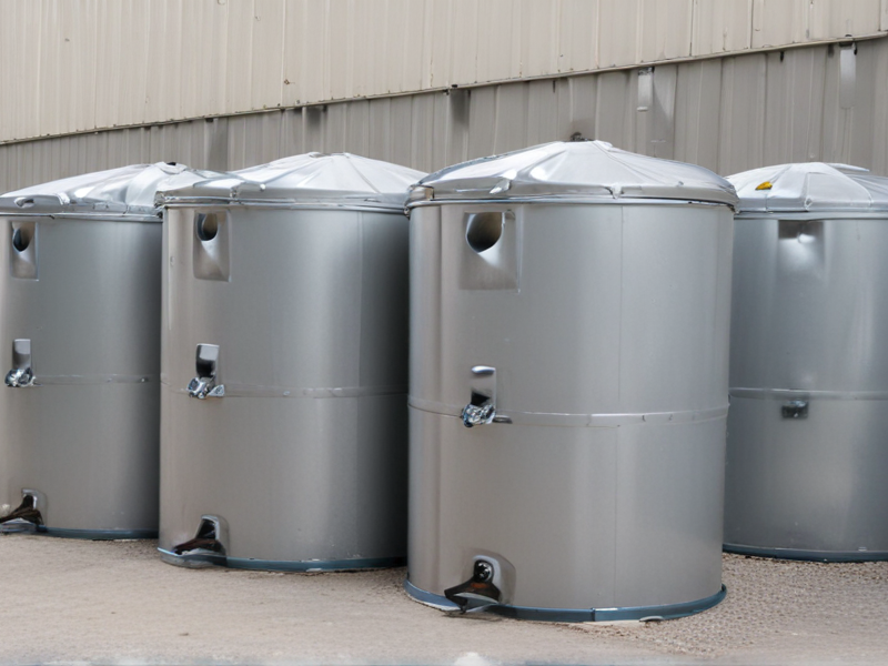 pellet storage bins