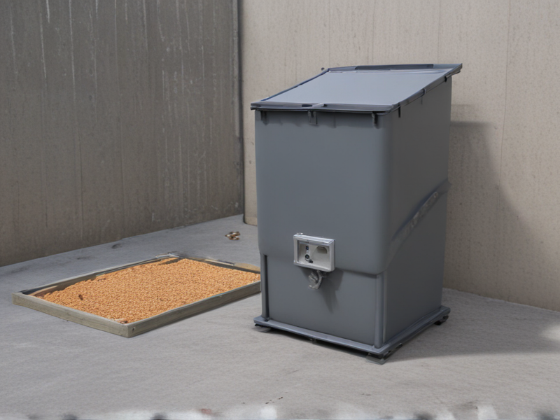 pellet storage bin