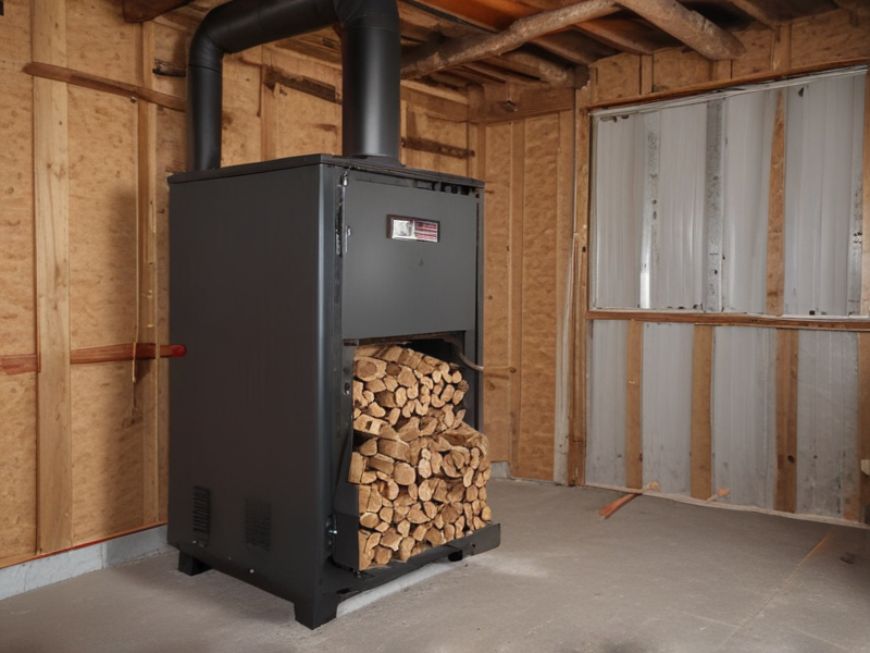 pellet wood boiler