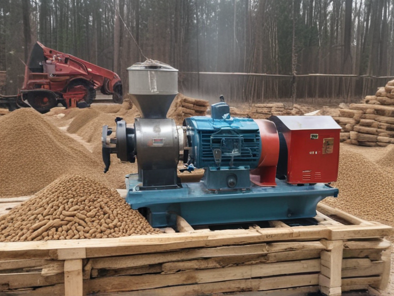 wood pellet making machine