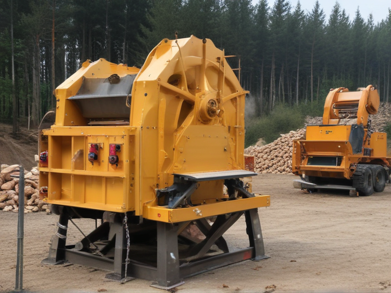 wood crusher machine