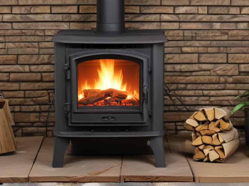 corn wood pellet stove