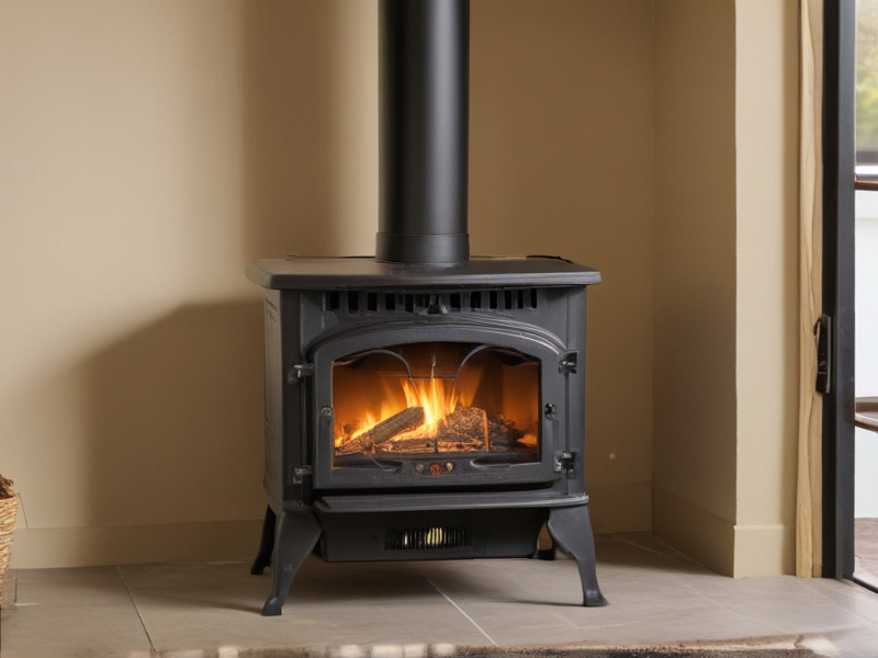 corn wood pellet stove