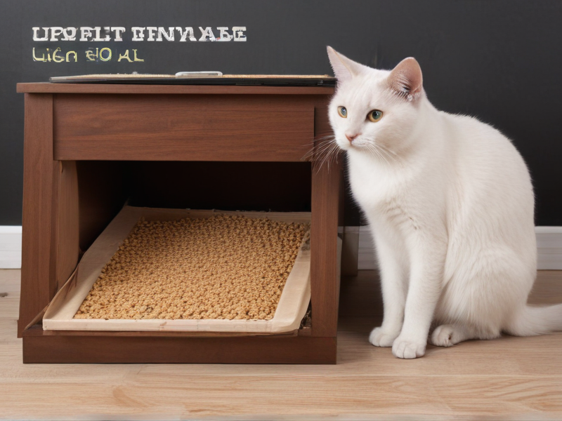 wood pellet litter box