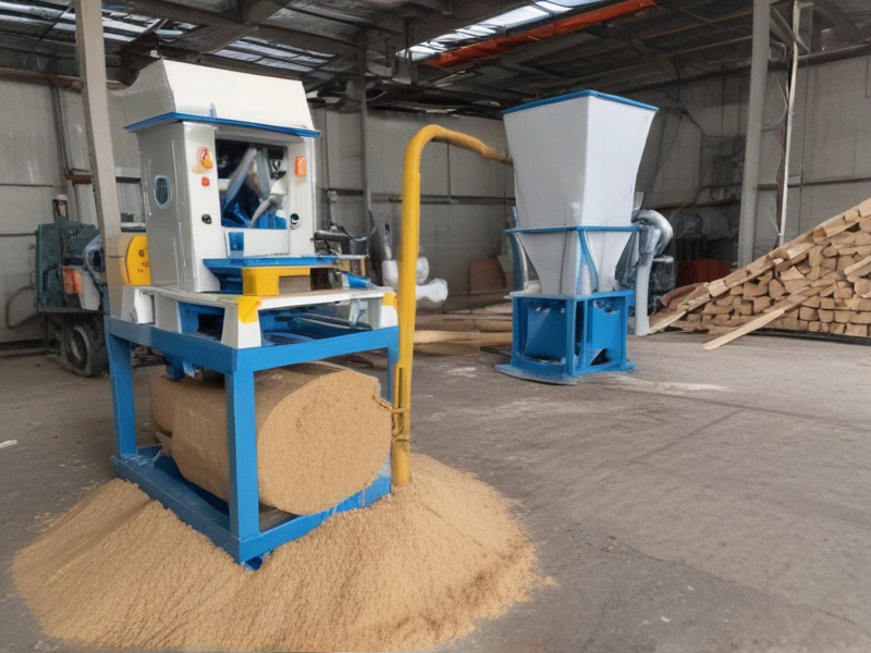 wood powder making machine