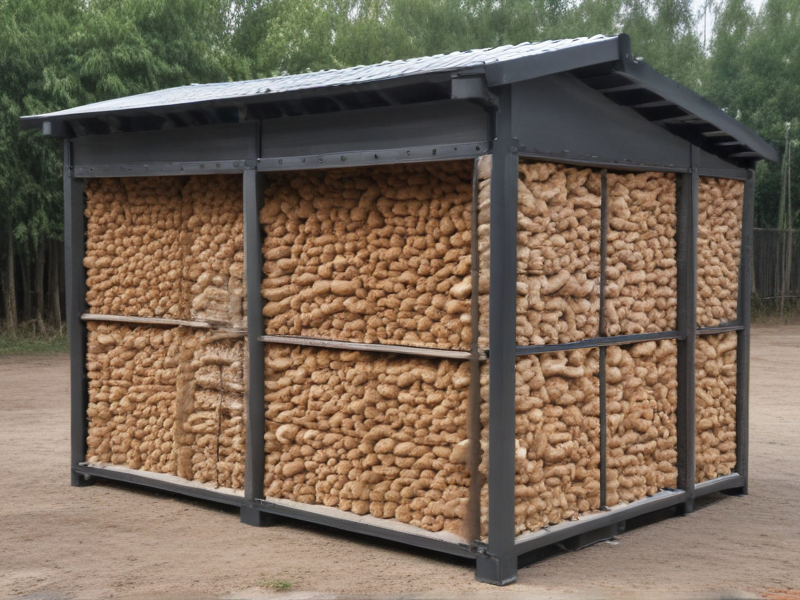 wood pellet storage ideas