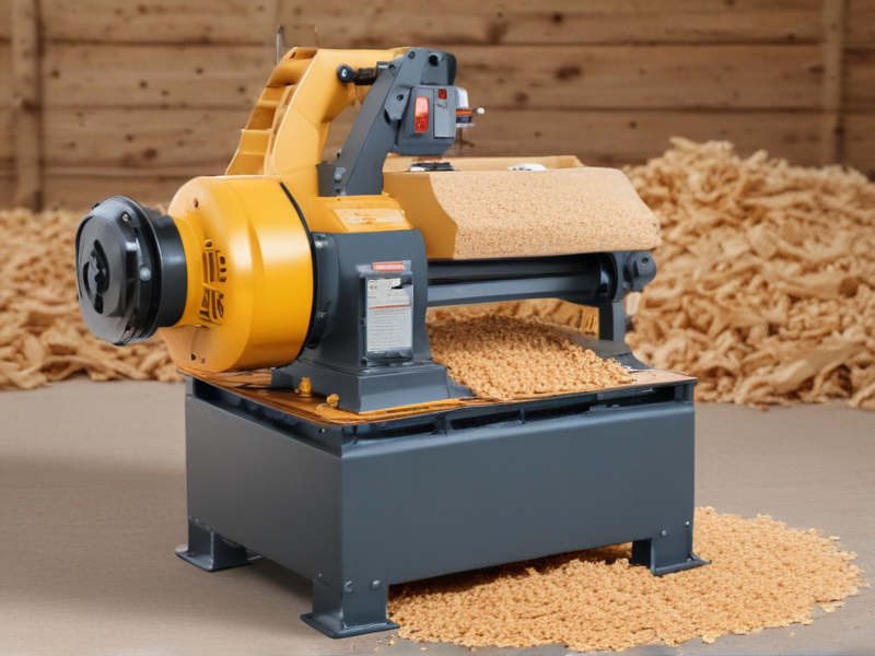 wood shavings machine