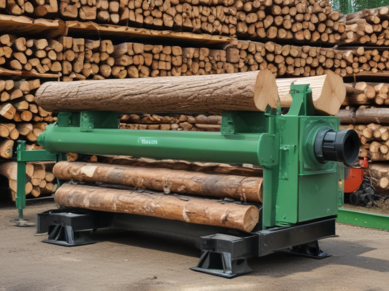 log debarking machines