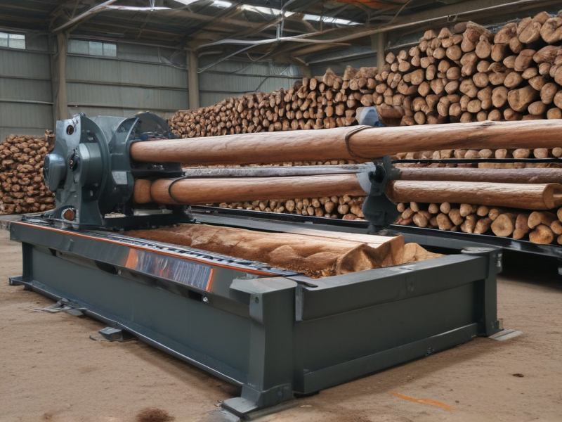 log debarking machines