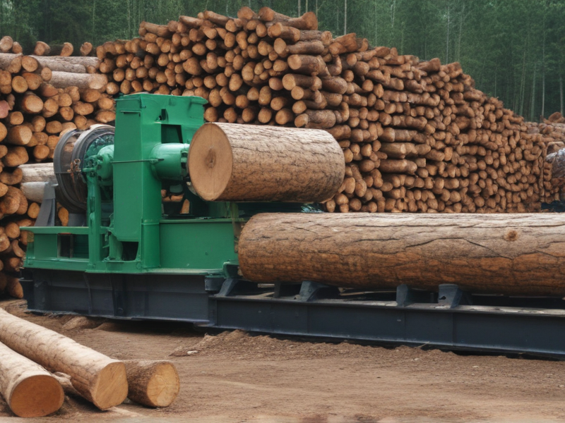 log debarking machines