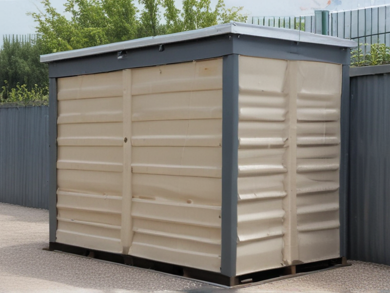 outdoor pellet storage