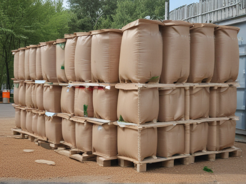 outdoor pellet storage